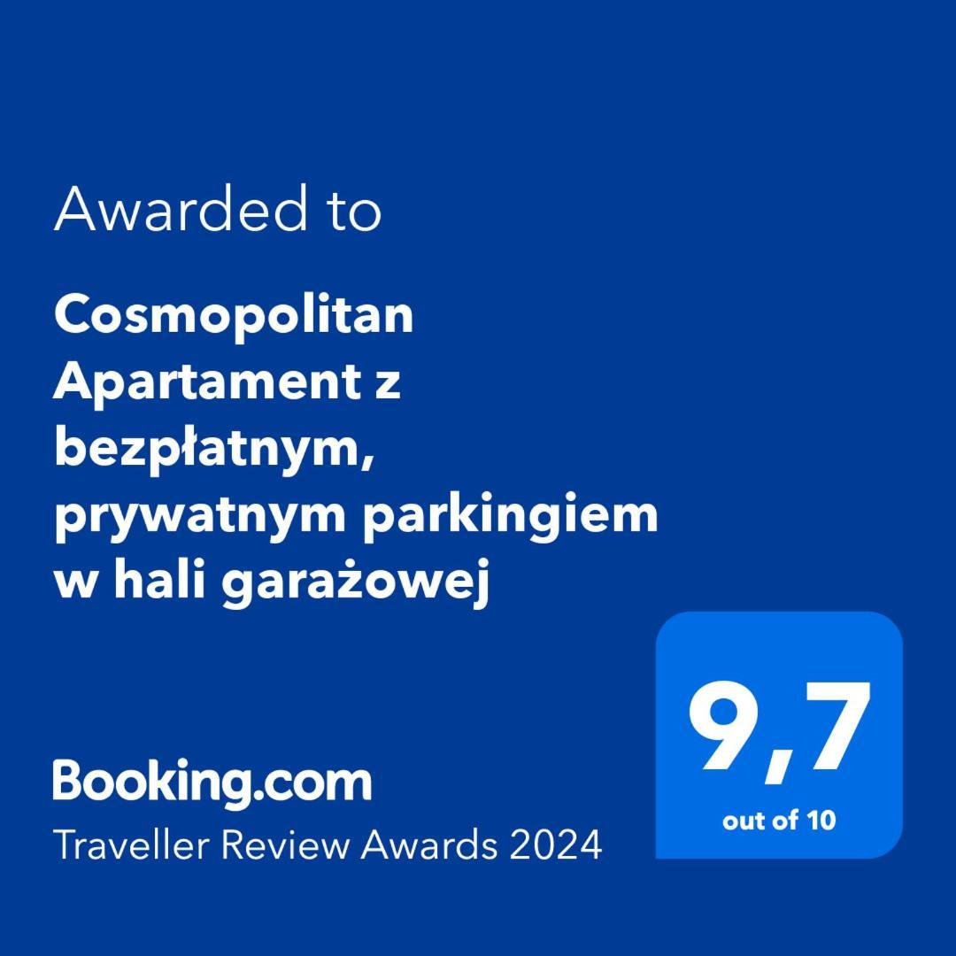 Cosmopolitan Apartament Z Bezplatnym, Prywatnym Parkingiem W Hali Garazowej Stary Toruń Exteriör bild